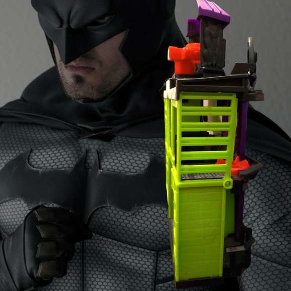 Fisher Price Batman Arkham Asylum Jail DC Super Friends Imaginext Playset Only - Picture 3 of 7